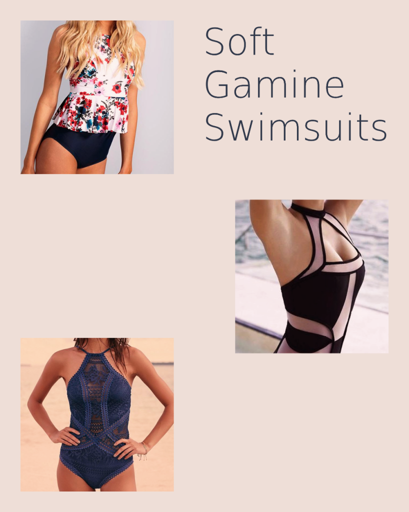 Soft Gamine Swimsuits